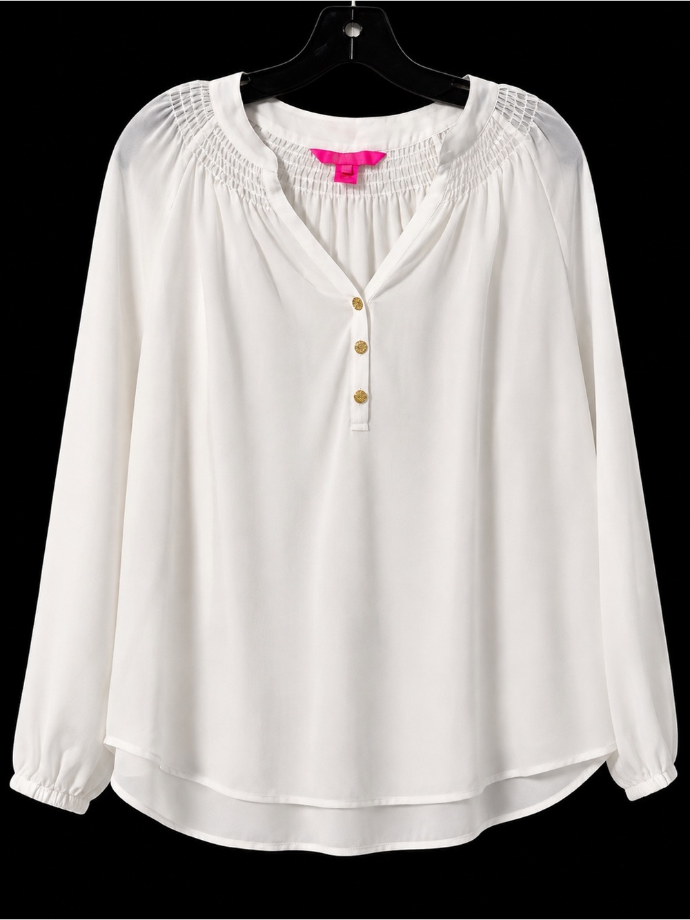 Lilly Pulitzer ‘Elsa’ 100% Silk Blouse – Size XS